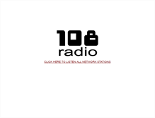 Tablet Screenshot of 108radio.com
